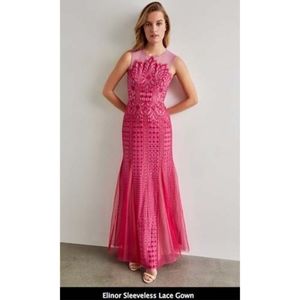 NWT💕Gorgeous BCBG Sleeveless Lace Gown Dress